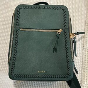 Calpak Kaya laptop backpack EUC Emerald green